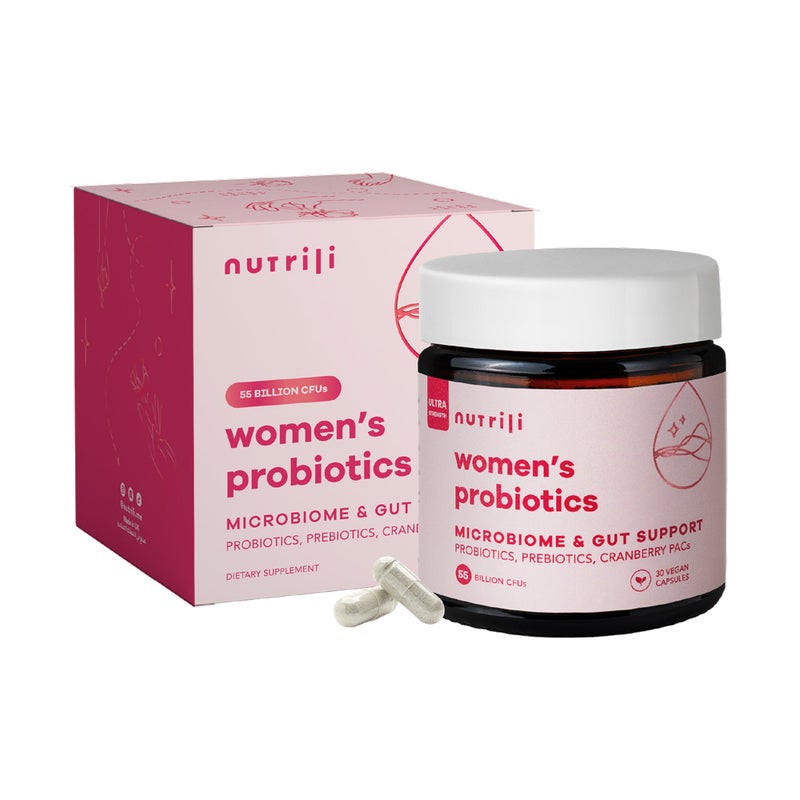 Nutrili Women Probiotics 55 Billion CFUs 30 capsules - Image 1