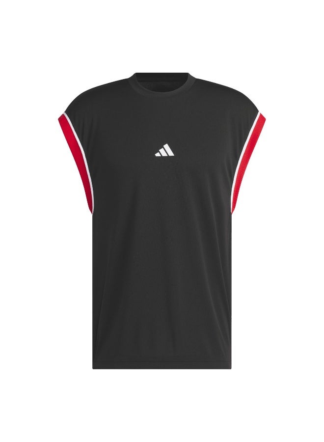 Adidas Adidas Bos Tank Black Tank Tops For Men - Image 1