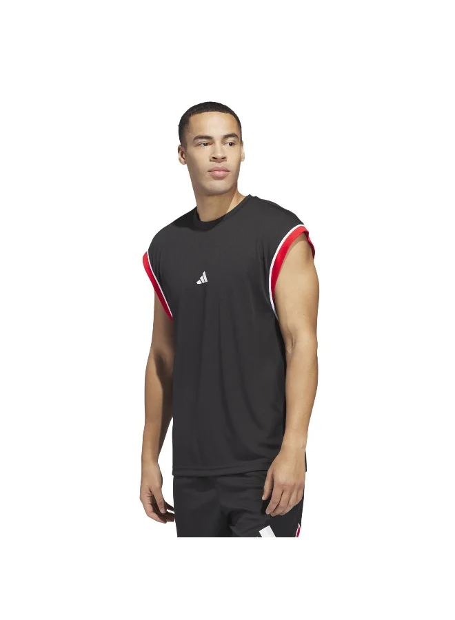 اديداس Adidas Bos Tank Black Basketball Tops For Men XS