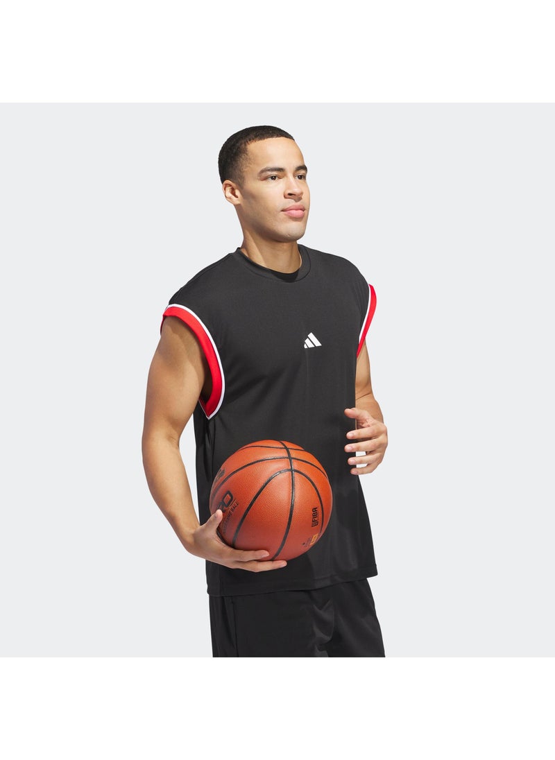 Adidas Basketball All World Sleeveless Tank Top - Image 5