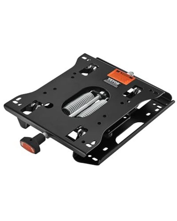 VEVOR Seat Suspension Kit Without Seat Slider Track, Universal Air Ride Seat Suspension For Zero Turn Lawn Mower, Adjustable Tractor Seat Suspension kit Compatible With Forklift, Bulldozers Seat - Image 4