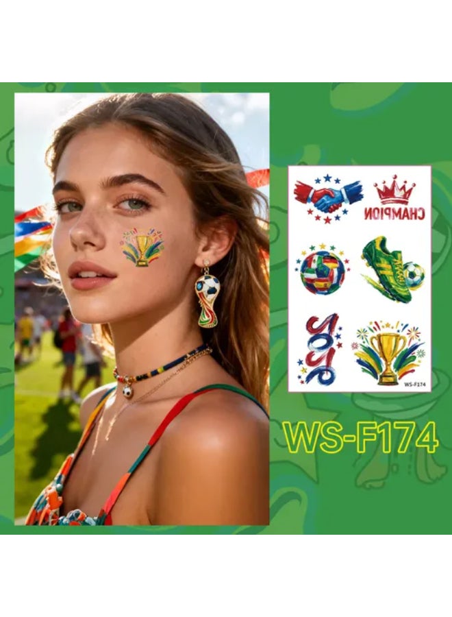 Fifa 2026 Fun Face Tattoo - Image 1