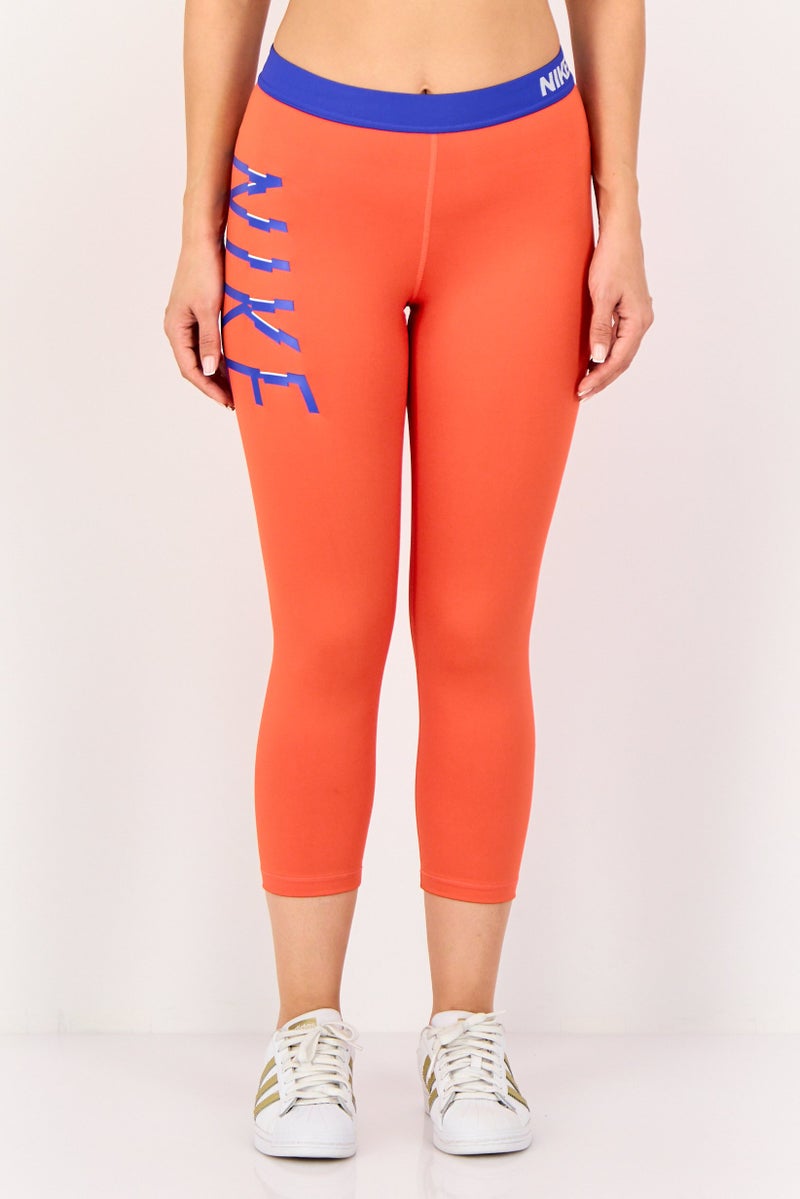 Nike Women Sportswear Fit Training Leggings, Red - Image 1