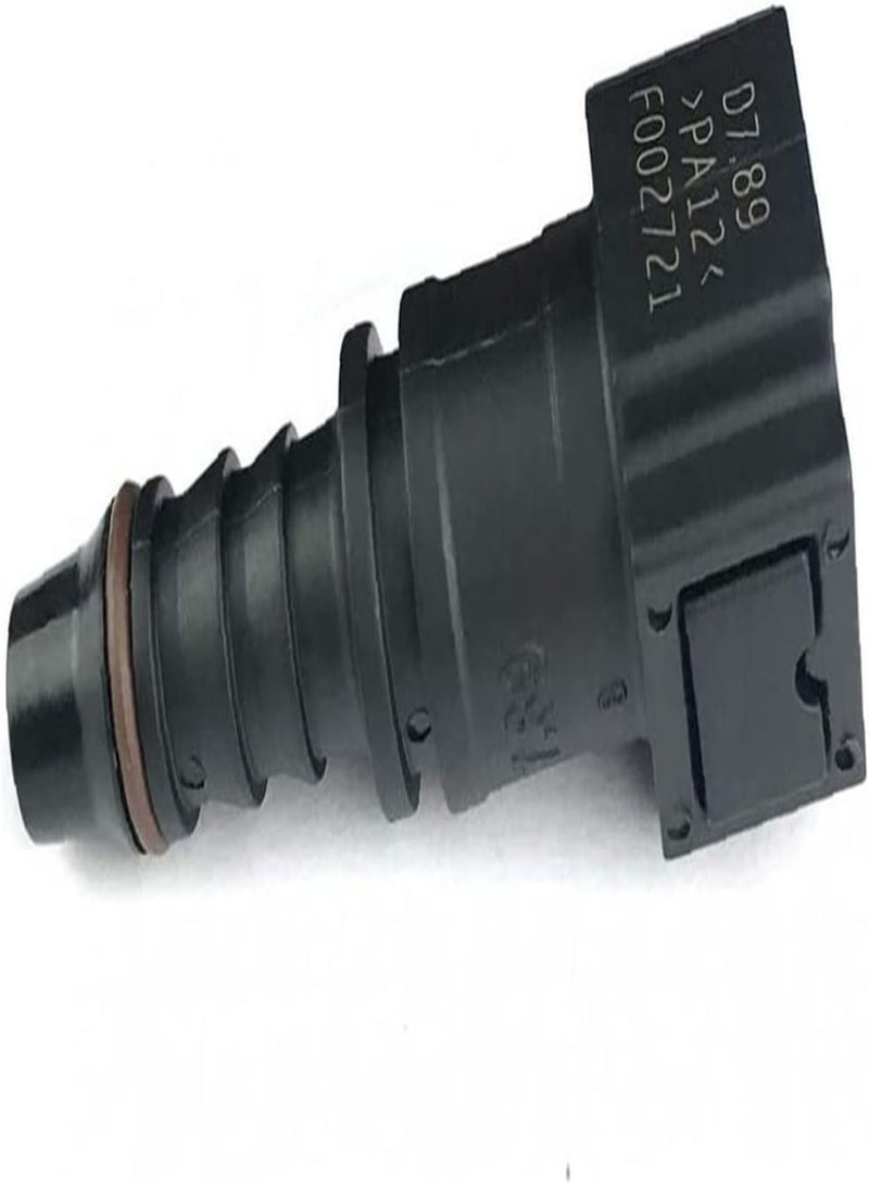GGOOT 2pcs 7.89mm SAE 5/16" Id8 Male & Straight Nylon Fuel Line Quick Connect Release Hose, Fuel Line Replacement Female Connector, Mower Accessories, - Image 2