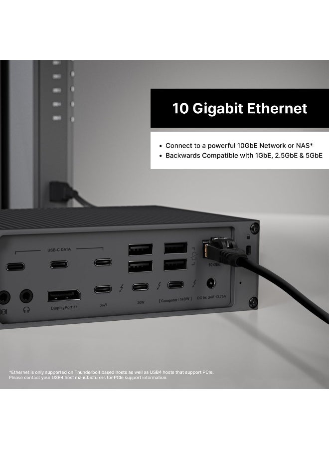 CalDigit TS5 Plus - Thunderbolt Station 5, 140W Power Delivery - Image 4