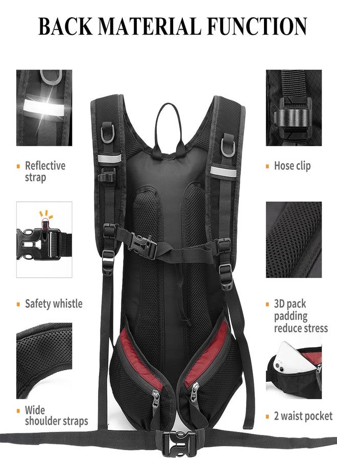 NONSAR Store NONSAR Hydration Backpack, Hiking Backpack with 3L Water Bladder, Lightweight Insulation Hydration Pack, Water Backpack for Hiking, Cycling, Running, Festival, Camping for Men Women - Image 1