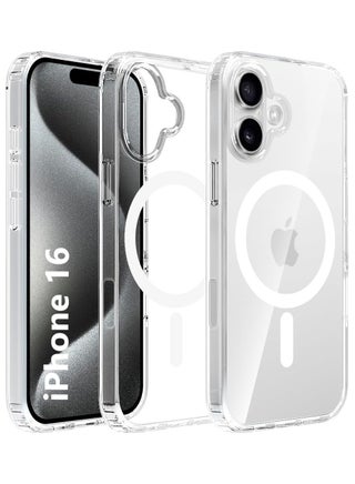 Case Cover for iPhone 16 6.1 inch, Compatible with MagSafe, Scratch-Resistant Back, Anti-Scratch Clear Back Magnetic Phone Cover - pzsku/Z3F66B3931991A1094AAEZ/45/_/1726043423/829dc2b1-f58e-4259-bba0-f25a74b1c6ea