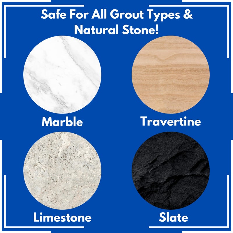Black Diamond Stoneworks Black Diamond Ultimate Grout Cleaner: Best Cleaner for Tile,Ceramic,Porcelain, Marble Acid-Free Safe Deep Cleaner & Stain Remover for Even The Dirtiest Grout (1-Quart) - Image 4