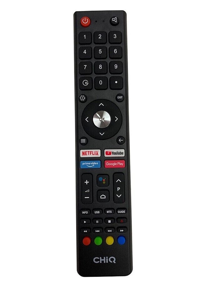 TV Remote Control for CHIQ Arrow Wansa TV L32H7N, L32H7S, U43H7AN LCD LED Android TV - pzsku/Z3F66C96AA5E731FC7269Z/45/_/1694800556/8522e8b4-0246-4623-866e-e6c5d55928db