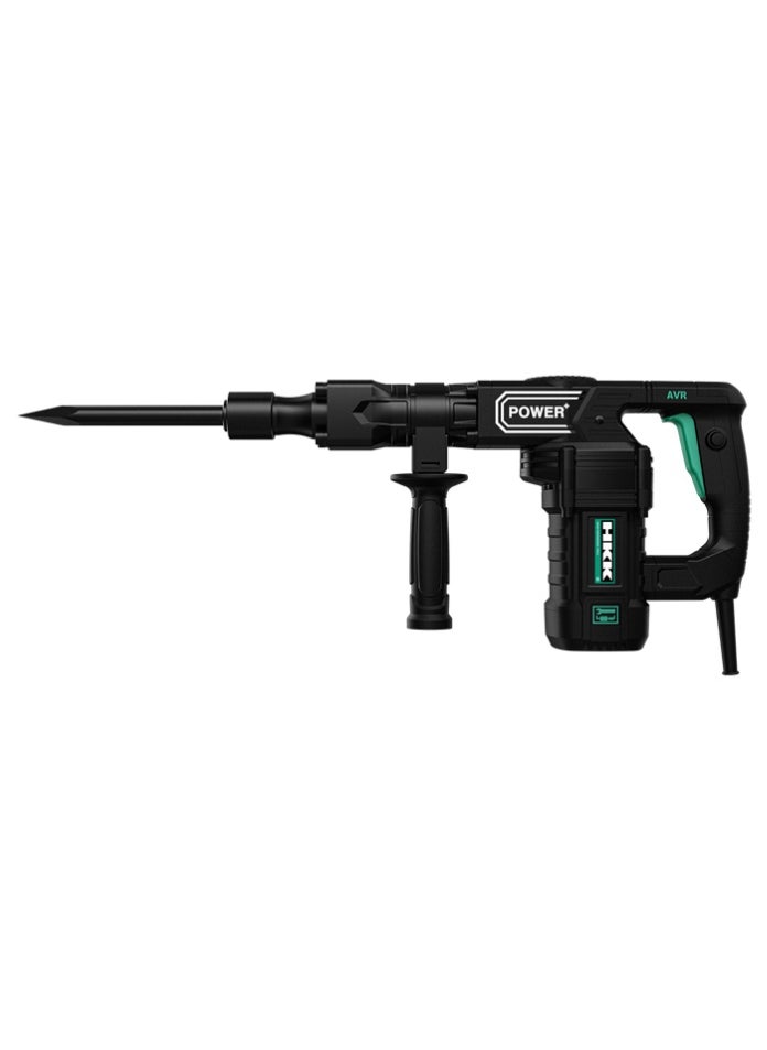 HKK HKK 1200W Percussion Hammer – 25J Impact Energy, 3750 BPM, Heavy Duty Demolition Tool, Electric Breaker 5.76kg  - Image 1