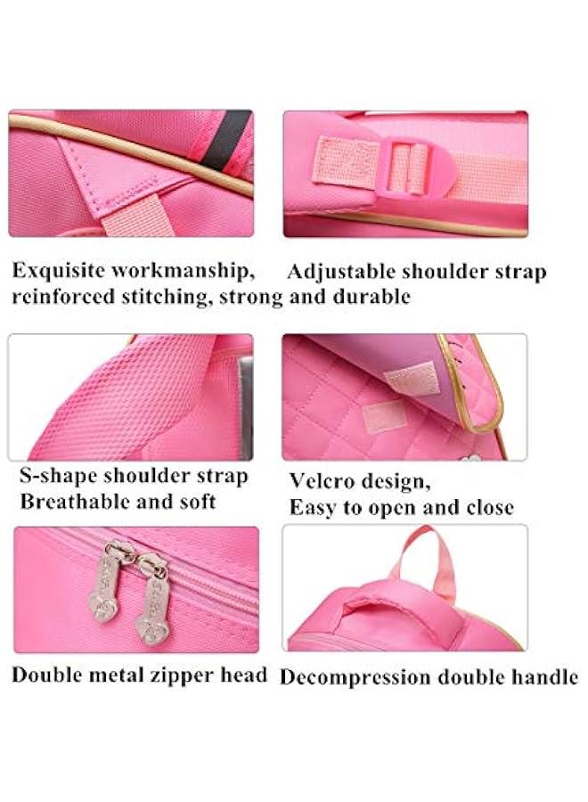 VIDOSCLA Kawaii Cat School Bag for Girls Kids Elementary Backpack Students Book Bag Primary School Bag for Teens - Image 5