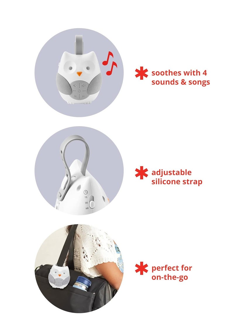 Portable Baby Soother,Owl Shaped Design