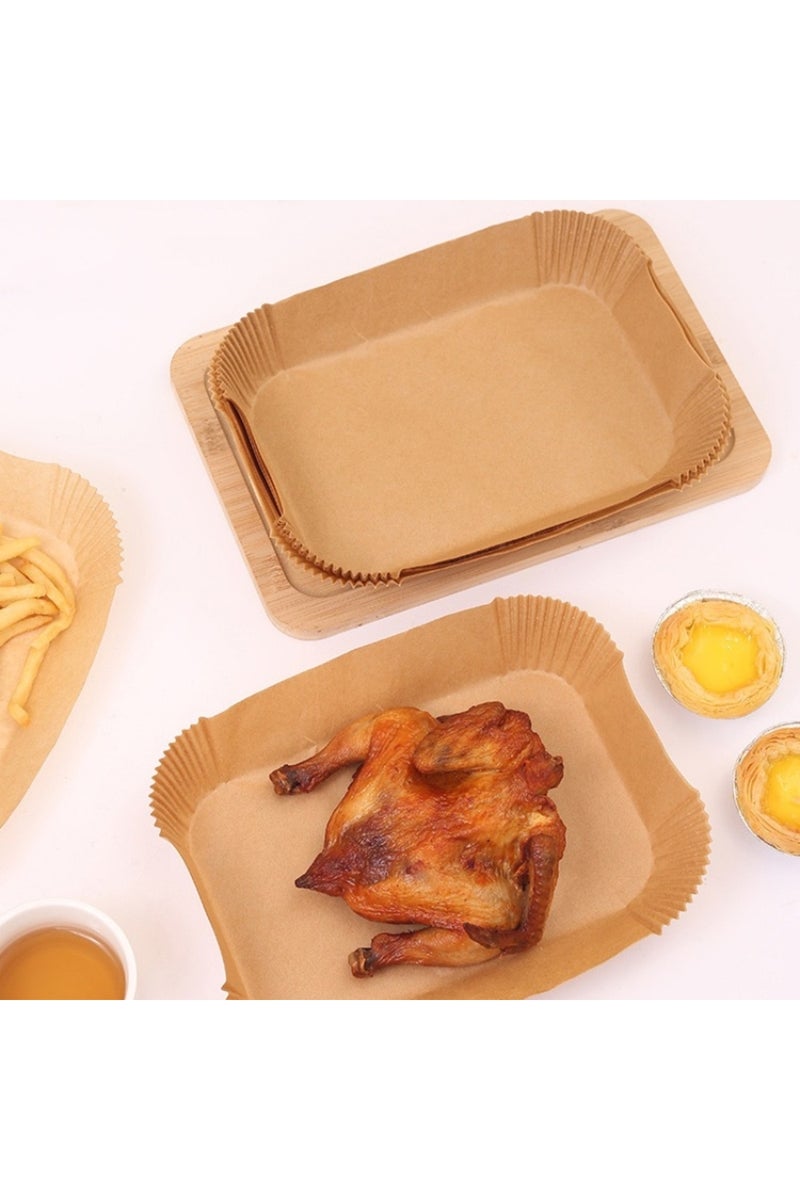 8.6 بوصة - 50 قطعة، 50/100/150 قطعة، ورق زبدة غير لاصق للاستخدام مرة واحدة، 8.6 × 5.5 بوصة