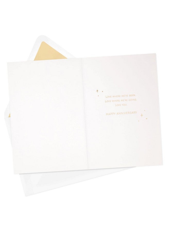 هولمارك بطاقة الذكرى السنوية الخشبية المميزة من Hallmark (أين كنا، وأين نحن ذاهبون) - Image 2