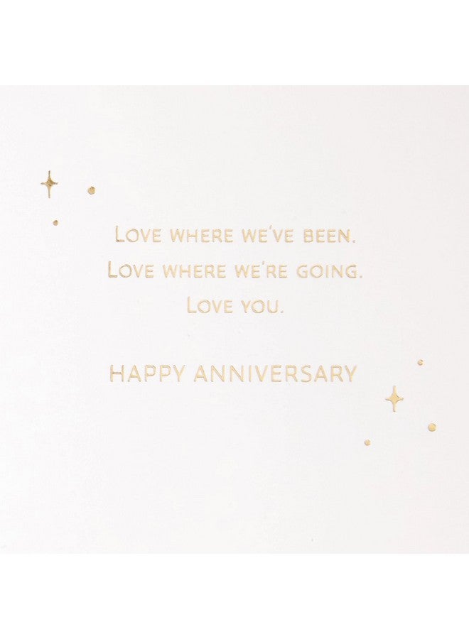 هولمارك بطاقة الذكرى السنوية الخشبية المميزة من Hallmark (أين كنا، وأين نحن ذاهبون) - Image 3