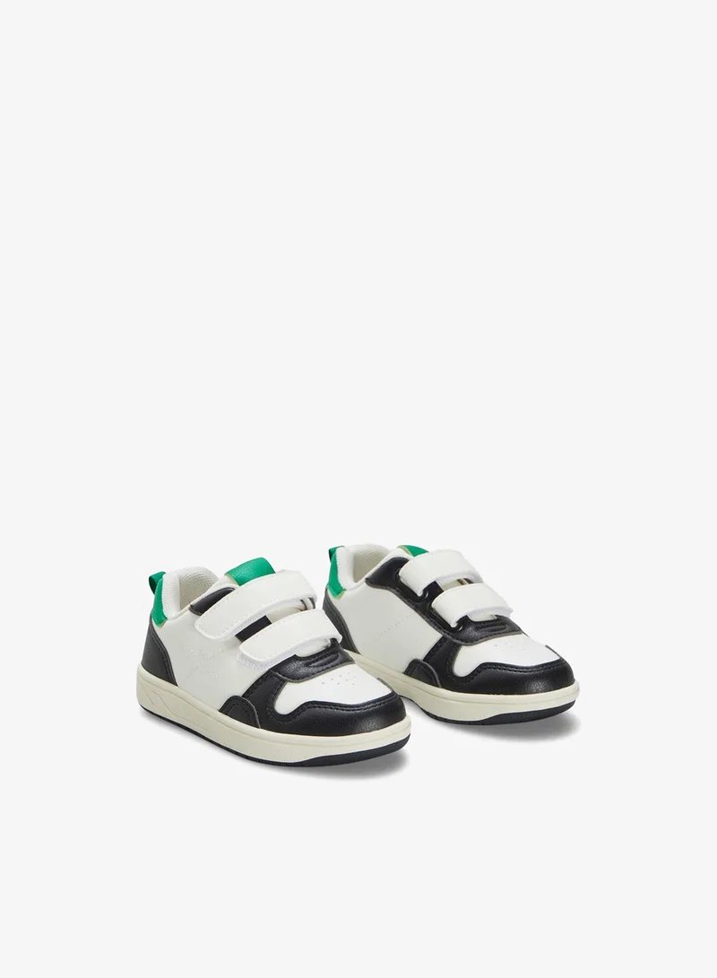 Kiabi Three-Tone Low-Top Trainers White