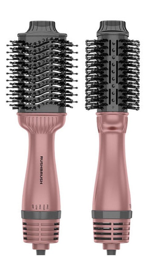 V3 Pro Rose Gold Ionic technology Hair Brush 1400W With 4 Heat And 3 Speeds