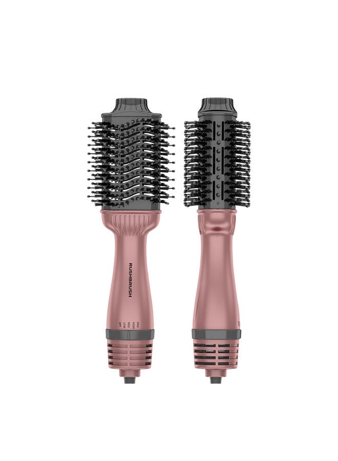 V3 Pro Rose Gold Ionic technology Hair Brush 1400W With 4 Heat And 3 Speeds