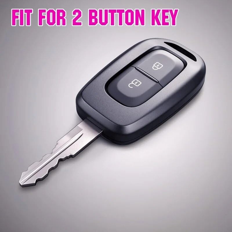 QASULER Silicone Key Case Cover for Dacia and Renault Models - Image 2