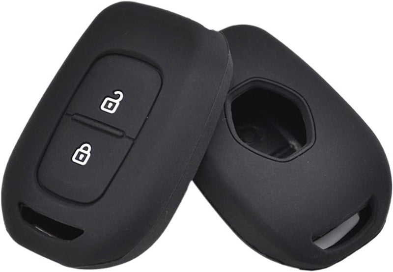 QASULER Silicone Key Case Cover for Dacia and Renault Models - Image 1