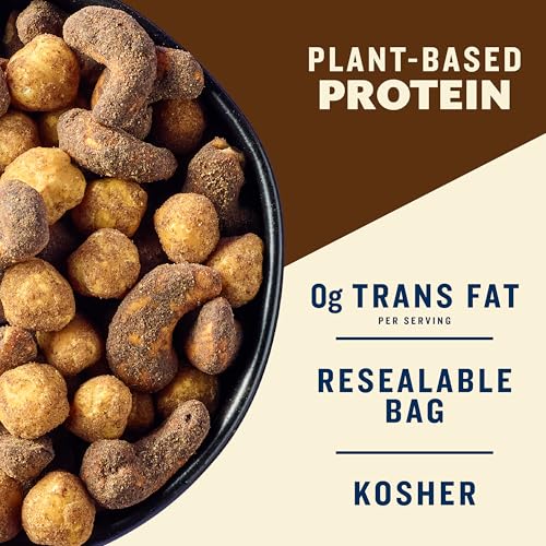 PLANTERS Nut Duos, Flavored Nuts Snack Pack - Cocoa Cashews & Espresso Hazelnuts 5oz - Image 4