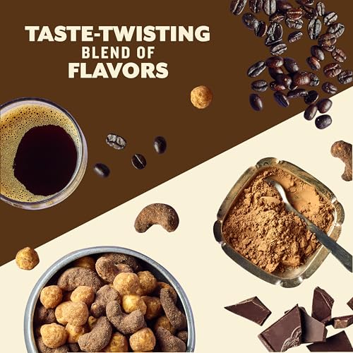 PLANTERS Nut Duos, Flavored Nuts Snack Pack - Cocoa Cashews & Espresso Hazelnuts 5oz - Image 3