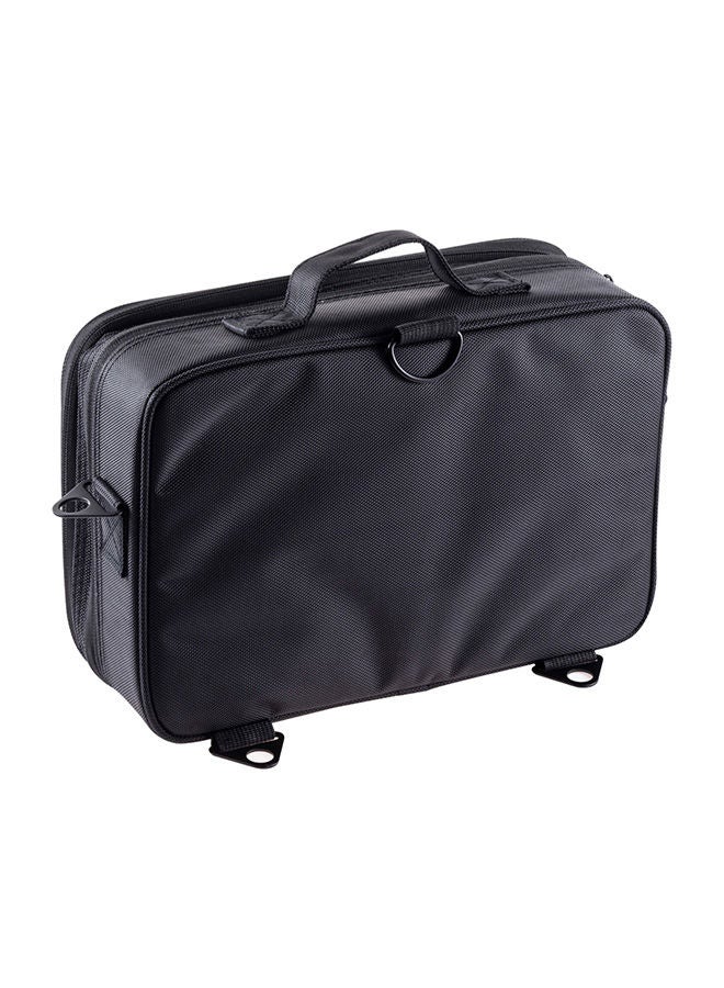 NIBEMINENT Professional Cosmetic Storage Bag Black - Image 5