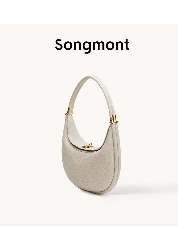سونغمونت Moon bag medium size Songyue series Crescent moon bag Crescent bag commuter shoulder underarm bag  - Image 1