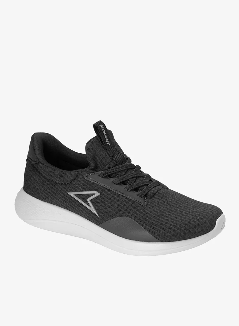 Bata Round Toe Lace-Up Sneakers