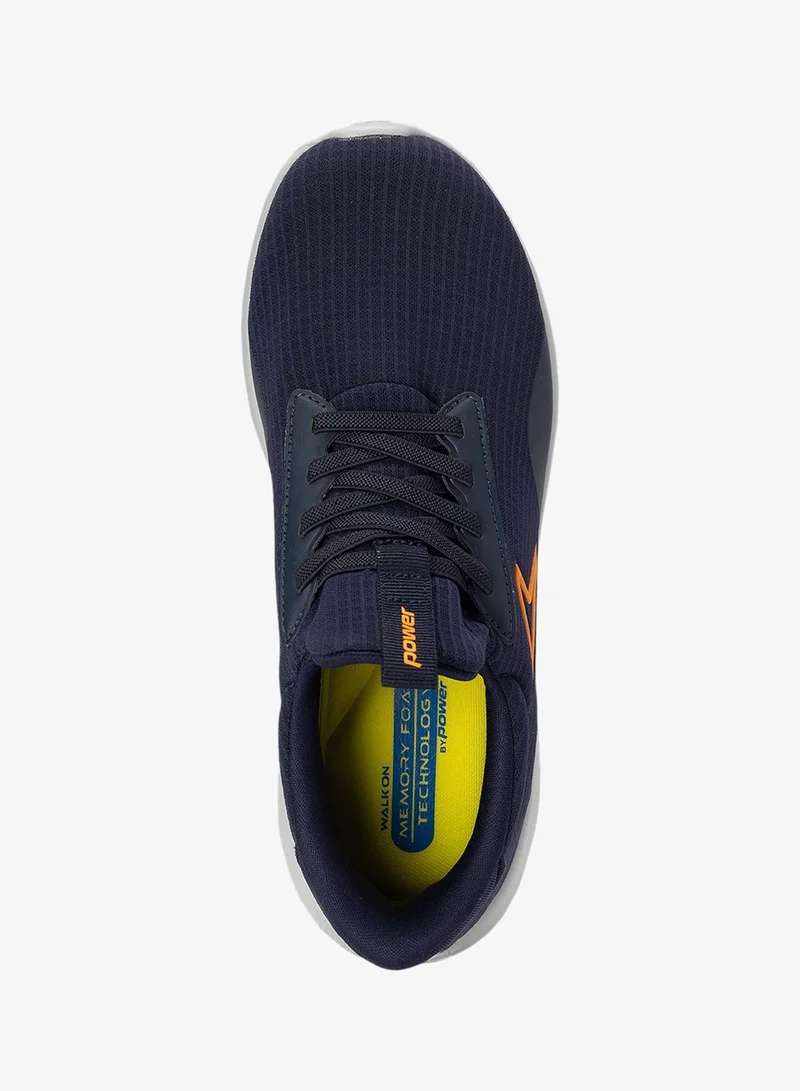 Bata  Round Toe Lace-Up Sneakers  | Best Price UAE