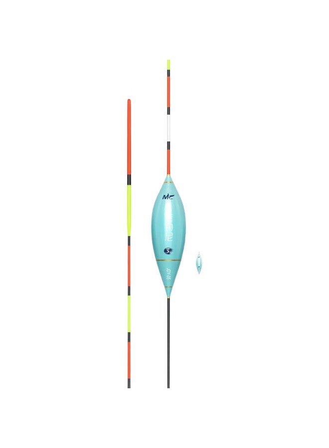 Jiadiaoni (Jiadiaoni) Crystal Hard Tail Fishing Float, Nano Buoy, Highly Sensitive Crucian Carp Float, Eye-Catching Wild Fishing Float, Jdy05#2 Buoy - Image 1