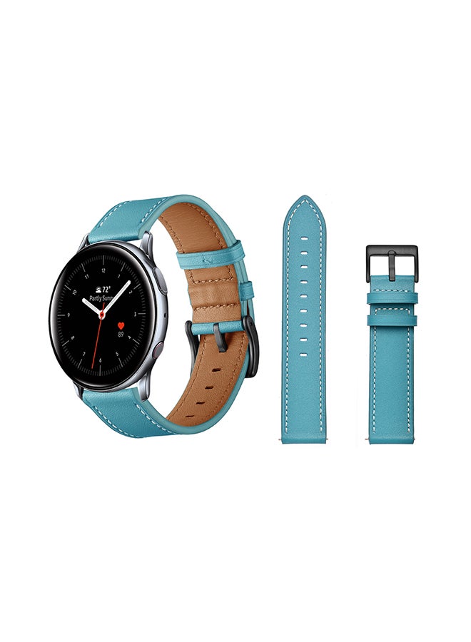 Perfii Replacement Band For Samsung Galaxy Active/Active2 Blue - Image 2