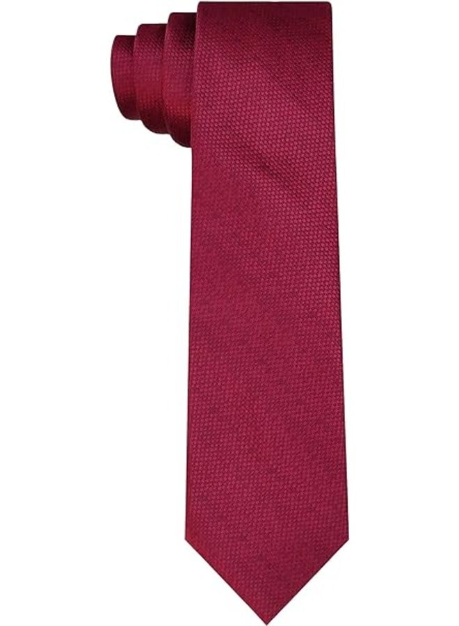 كينج مان ربطة عنق رسمية سادة للرجال - ربطة عنق سادة - ربطة عنق للقميص والبدلة - Image 1