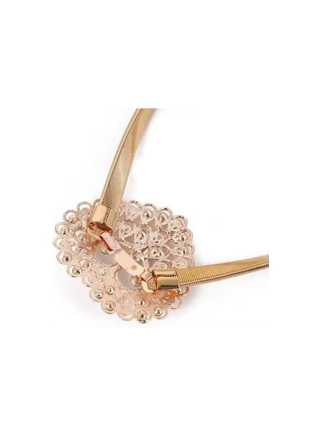 The Bros Curtain Tie Heart Shape Rhinestone  - Image 4