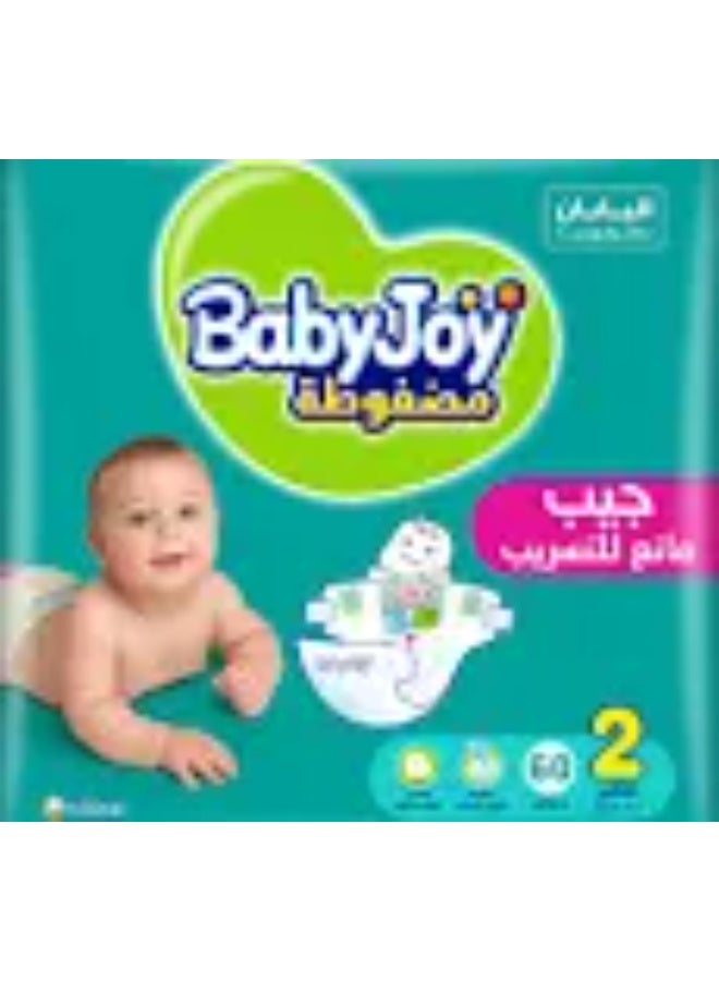 BABY JOY (3.5-7KG)  (2) 60PCS