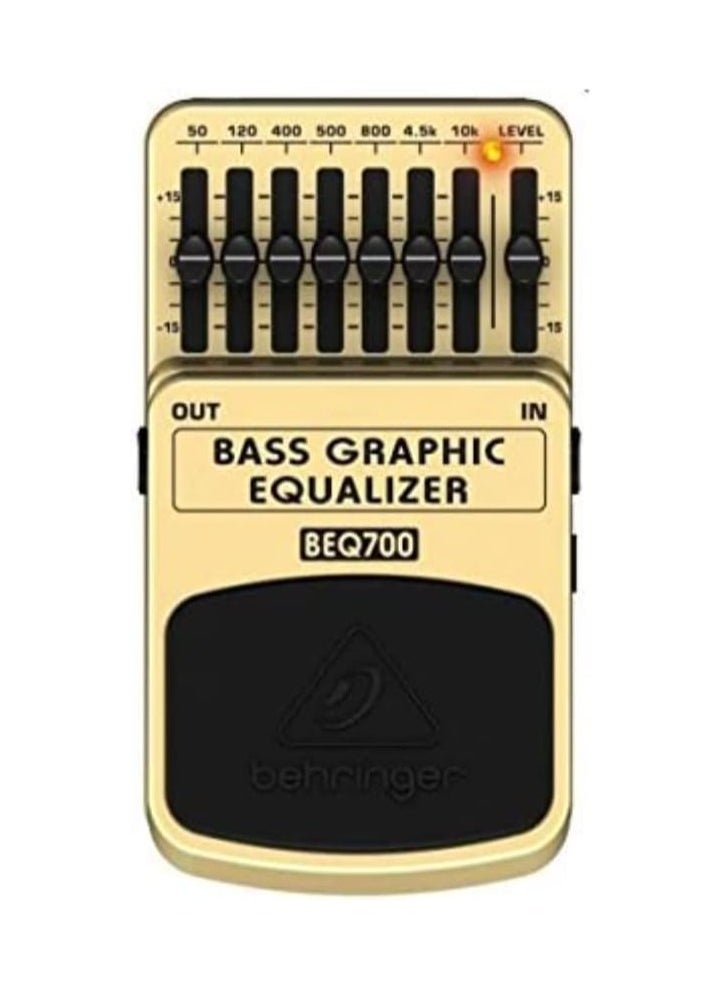 behringer Behringer Beq700 Ultimate 7-Band Graphic Equalizer For Bass And Keyboard 