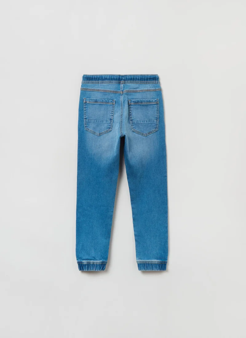 Ovs French terry denim joggers