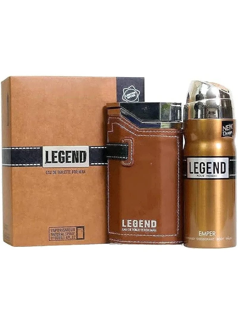 امبر عطر ليجند أو دو تواليت للرجال 100 مل - Image 2
