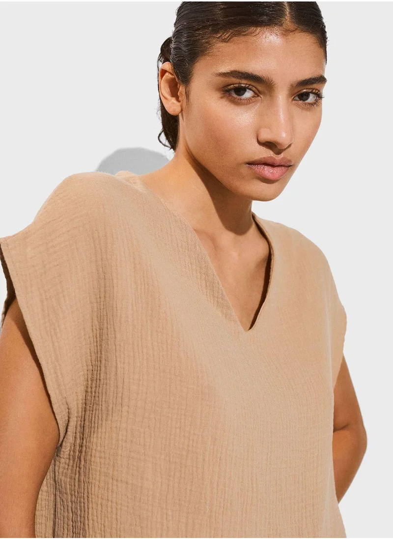 PARFOIS Crew Neck Shirt