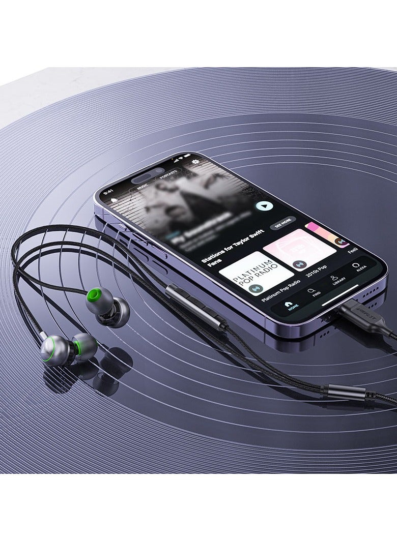 أسيفاست سماعة أذن سلكية من ACEFAST L5 USB-C مزودة بميكروفون للهواتف والأجهزة اللوحية - Image 4