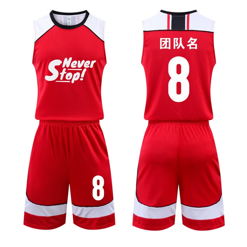 Basketball Uniform Suit Men'S Sports Quick-Drying Game Team Uniform Vest Children'S Basketball Training Uniform Large Size Jersey Sleeveless - Image 3