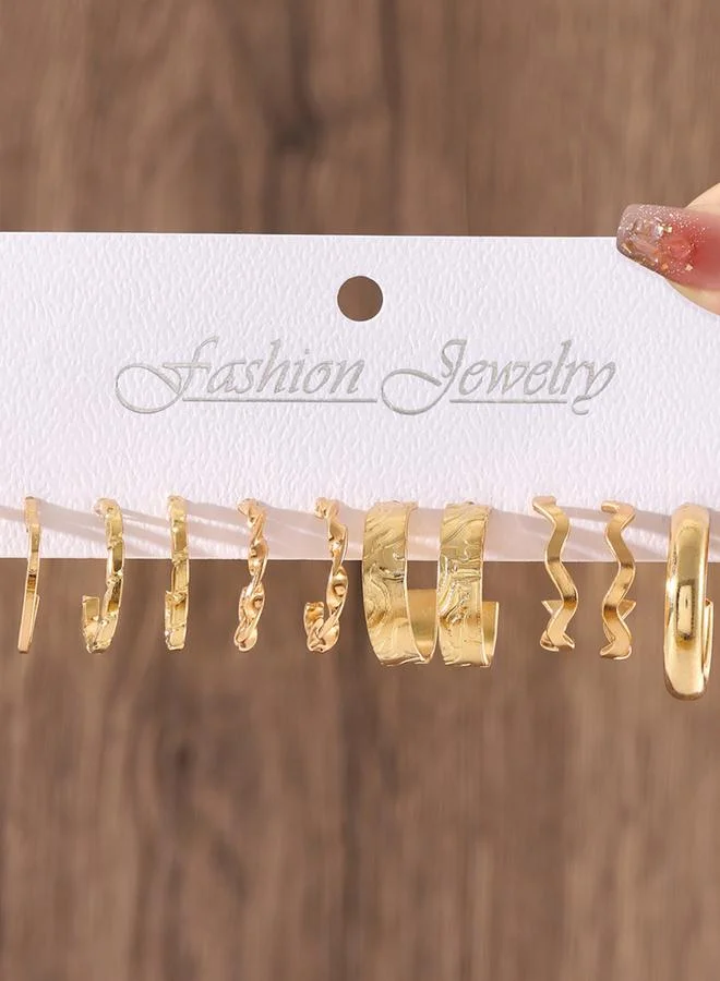 Take Two Take Two Set of 6 - Assorted Circle Earrings