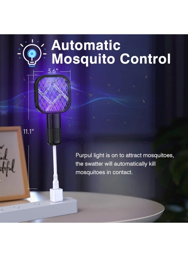 Mosquito and fly swatter and mini fly zapper that works with USB - Image 3