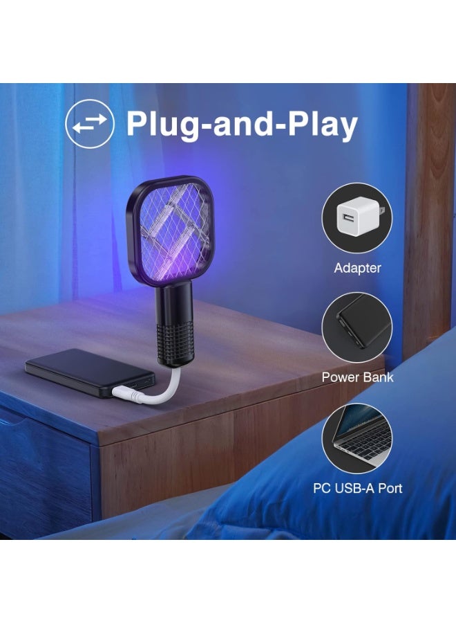 Mosquito and fly swatter and mini fly zapper that works with USB - Image 2