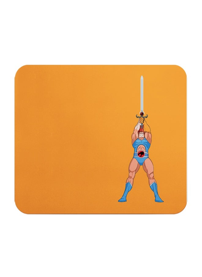 LOUD UNIVERSE Action Lion Thunder Cat Printed Mousepad  - Image 2