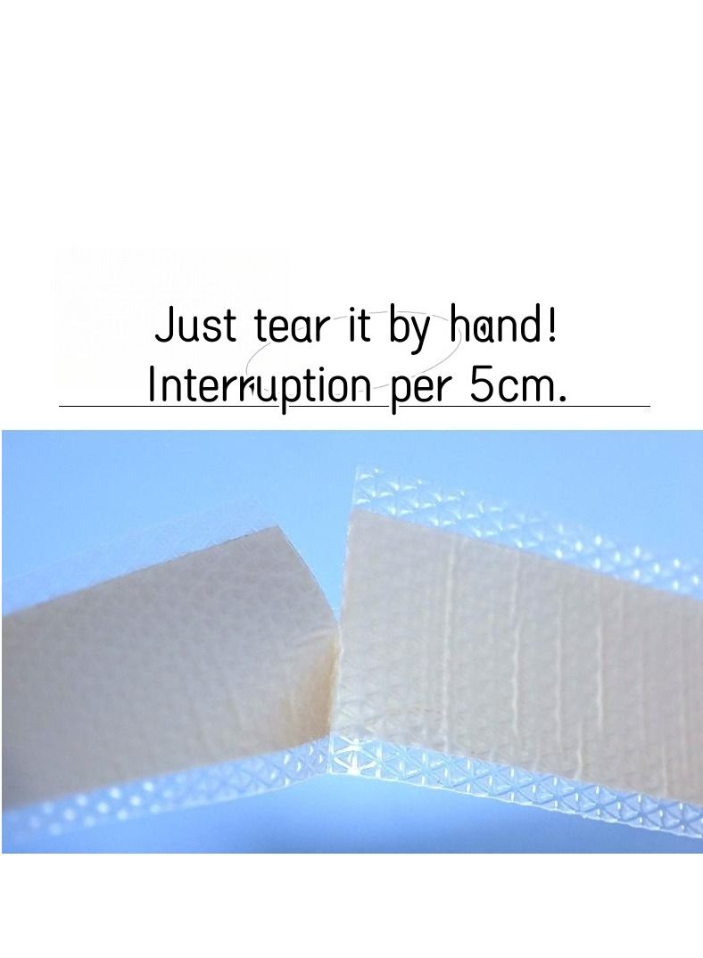 Invisible Silicone Gel Heel Sticker, Heel Sticker Silicone Gel Tape Protector, Blister Prevention Bandaids for Feet, Hand Foot Bandage for Calluses Tender Spots Shoe Friction (100cm) - Image 4