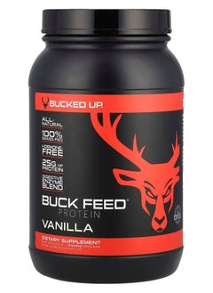 Bucked Up Buck Feed™ Protein Vanilla 32.98 oz (935.1 g) 