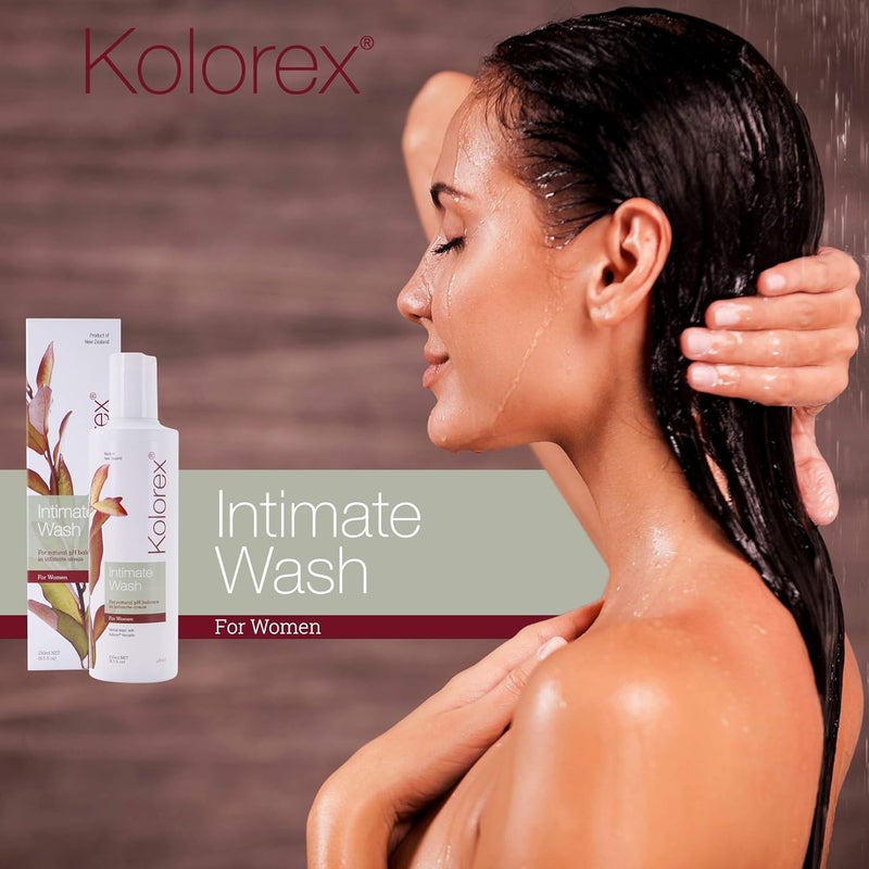 kolorex غسول كولوريكس الحميم اليومي بالأعشاب ومتوازن الحموضة للنساء يحتوي على عشبة هوروبيتو من نيوزيلندا 250 مل - Image 2