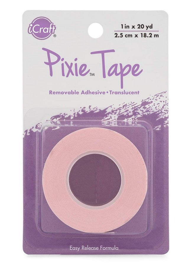iCraft Pixie Tape - Removable, Tape (1 In X 20 Yds) - Image 1