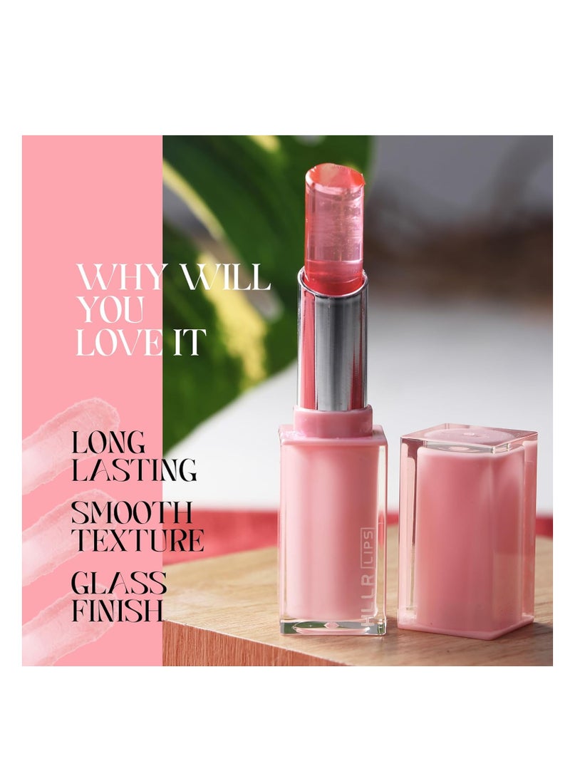 Seven Seas - Seven Seas Rouge Gel Lipstick Smooth Texture Glass Finish  Long Lasting Lipstick Women Peach - Image 1